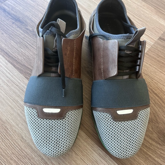 Authentic Balenciaga Race Runner sneakers size 8 - Picture 2 of 8